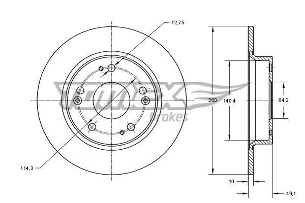 TOMEX Brakes TX 73-82...